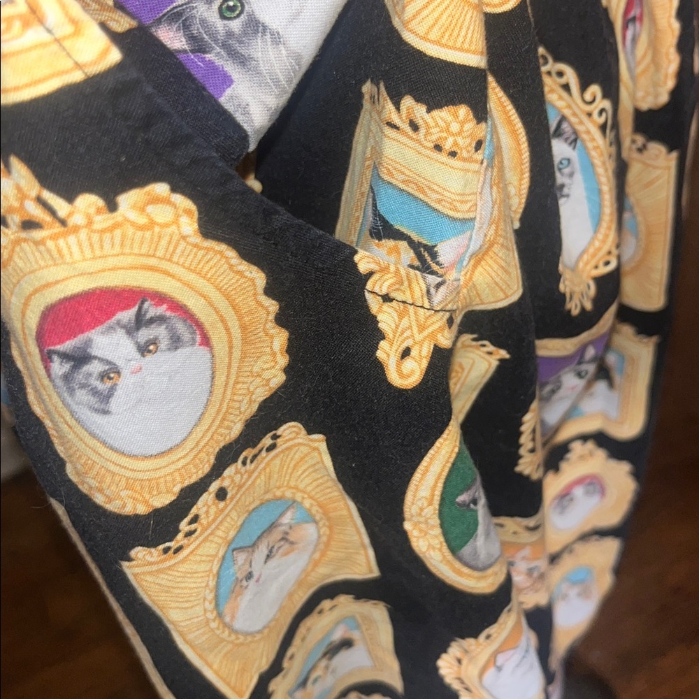 Retrolicious Cat Novelty Frame Print Sleeveless Dress - Picture 9 of 10
